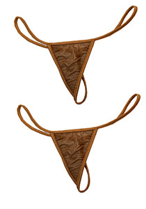 Nude Teeny Thong Panty Pack 